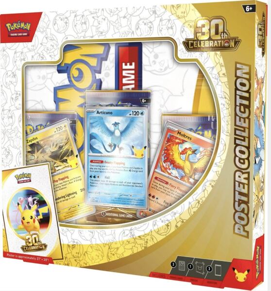 Pokemon 30th Celebration Poster Collection Box - 1
