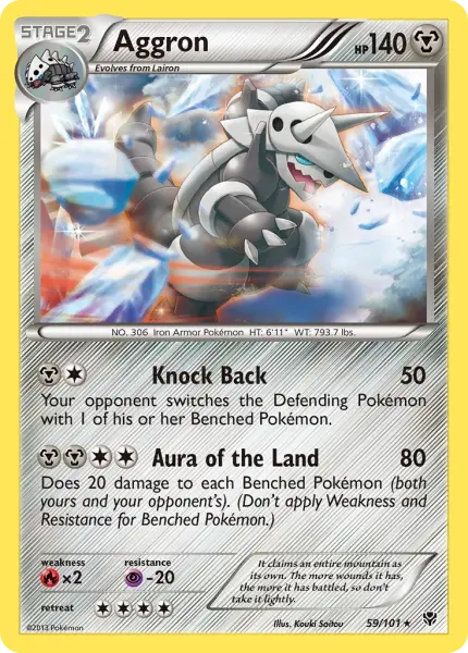 Aggron (Plasma Blast 59/101) - 1