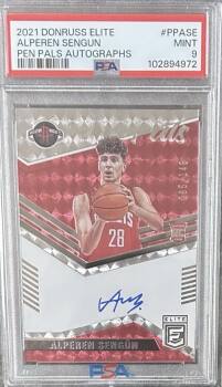 Alperen Sengun (2021 Donruss Elite) PSA 9