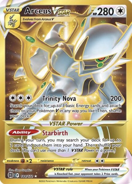 Arceus VSTAR (184/172) - 1