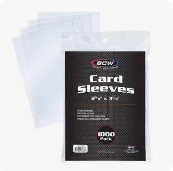 Bcw Sleeves