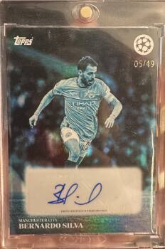 Bernardo Silva Certified Autograph (Topps)