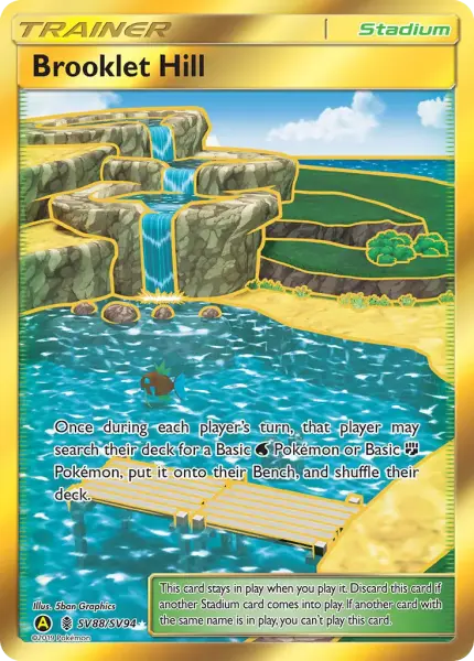 Brooklet Hill (Hidden Fates Shiny Vault SV88/SV94) - 1