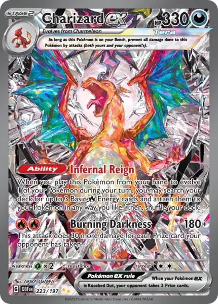 Charizard ex (Obsidian Flames 223/197) - 1