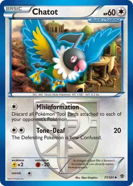 Chatot (Plasma Blast 77/101) - 1