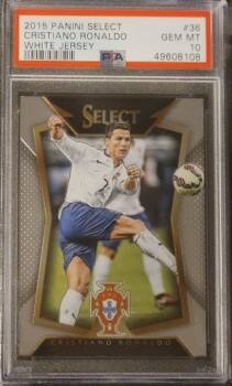Cristiano Ronaldo (2015 PANINI SELECT) PSA 10