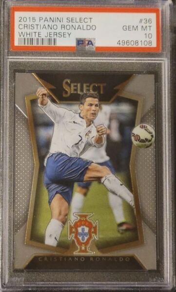 Cristiano Ronaldo (2015 PANINI SELECT) PSA 10 - 1