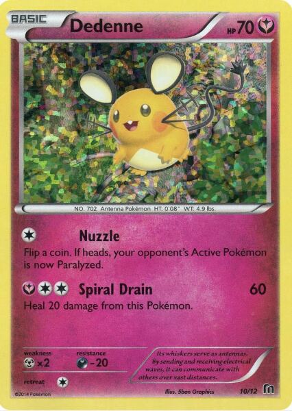 Dedenne (10/12) McDonald's Promos - 1
