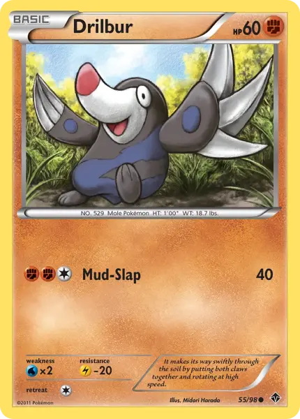 Drilbur (Emerging Powers 55/98) - 1