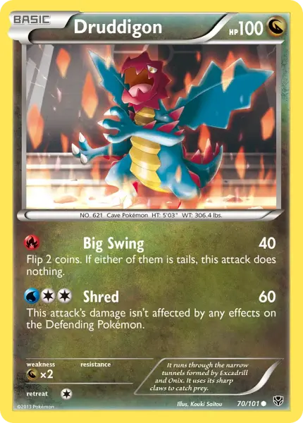 Druddigon (Plasma Blast 70/101) - 1