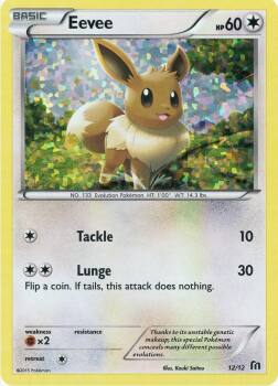 Eevee (12/12) McDonald's Promos