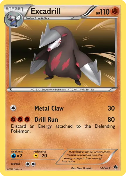 Excadrill (Emerging Powers 56/98) - 1