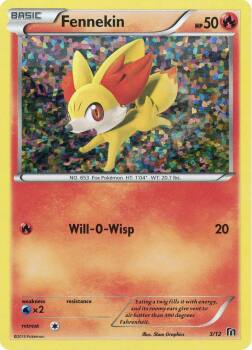 Fennekin (3/12) McDonald's Promos