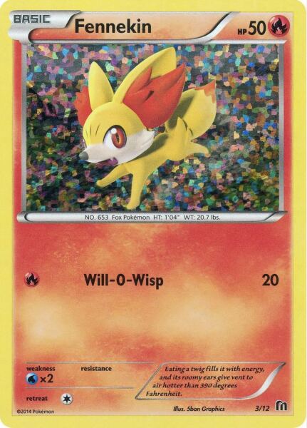 Fennekin (3/12) McDonald's Promos - 1