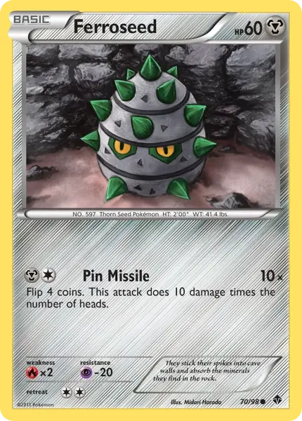 Ferroseed (Emerging Powers 70/98) - 1