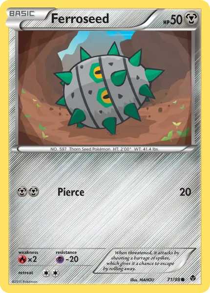 Ferroseed (Emerging Powers 71/98) - 1