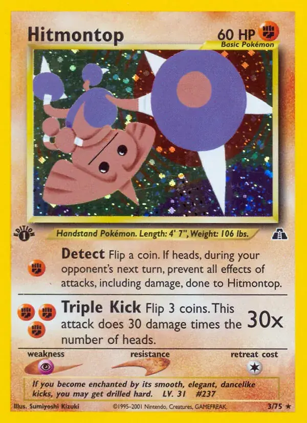 Hitmontop (Neo Discovery 03/75) - 1