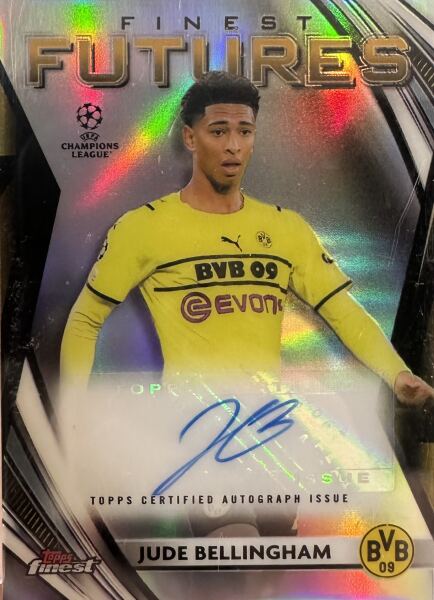 Jude Bellingham Certified Autograph (Finest Futures)  - 1
