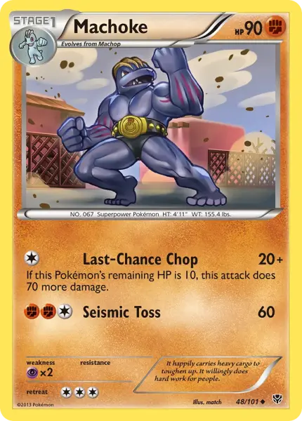 Machoke (Plasma Blast 48/101) - 1