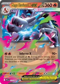 Mega Charizard X ex (Phantasmal Flames 013/094)