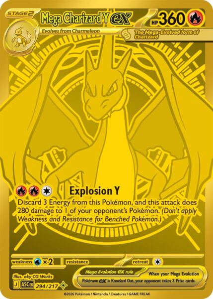 Mega Charizard Y EX #294 - 1