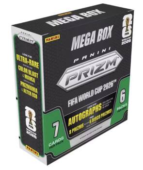 Panini Prizm Fifa World Cup 2026 Mega Box