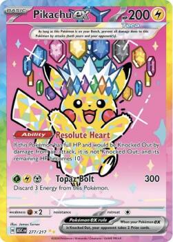 Pikachu ex (277/217)