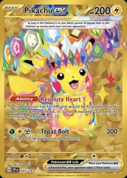 Pikachu ex (247/191)