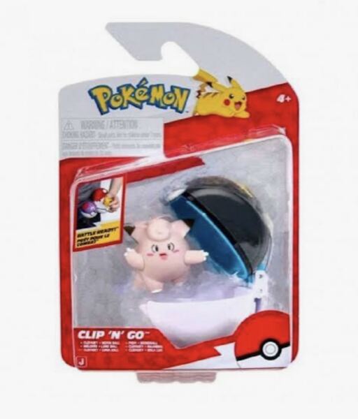 Pokemon Clip 'N' Go CLEFAIRY - 1