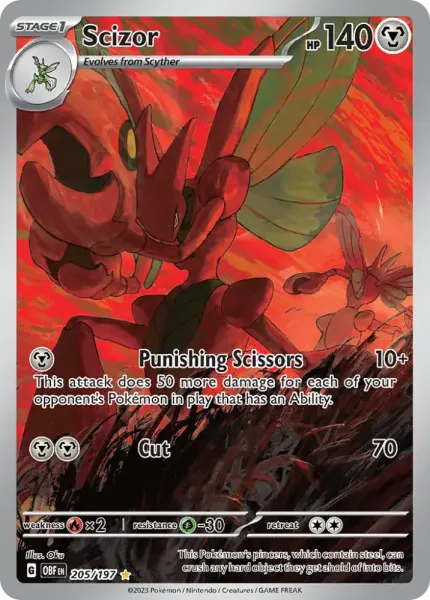 Scizor (Obsidian Flames 205/197) - 1