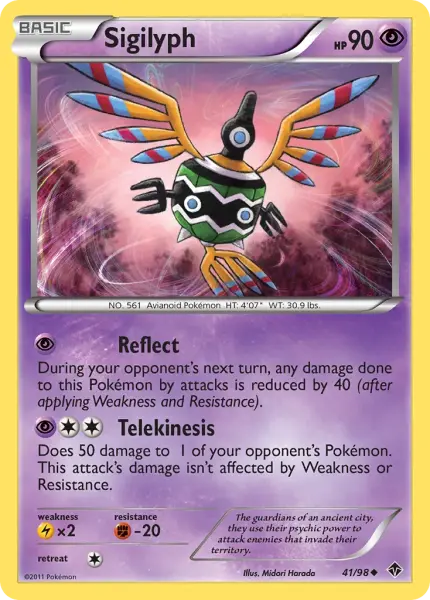 Sigilyph (Emerging Powers 41/98) - 1