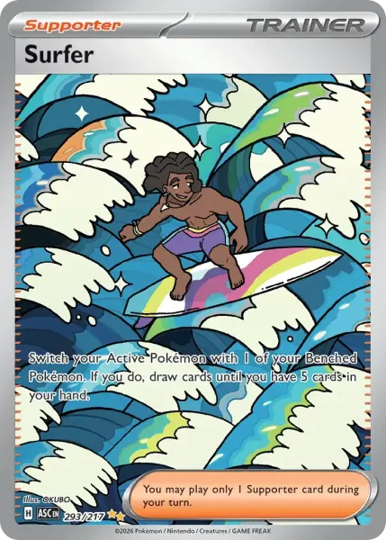 Surfer (Ascended Heroes 293/217) - 1