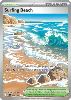 Surfing Beach (Chaos Rising 114/086)