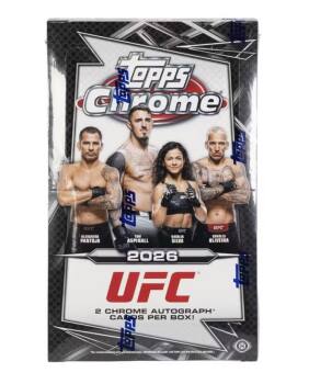 Topps Chrome UFC 2026 Booster Pack