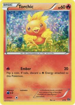 Torchic (2/12) McDonald's Promos