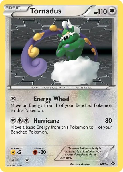 Tornadus (Emerging Powers 89/98) - 1