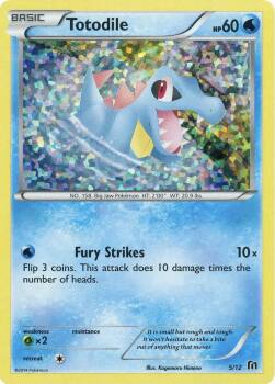 Totodile (5/12) McDonald's Promos