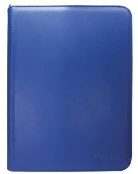 Ultra Pro Fermuarli Binder Mavi 360 Kart Kapasiteli