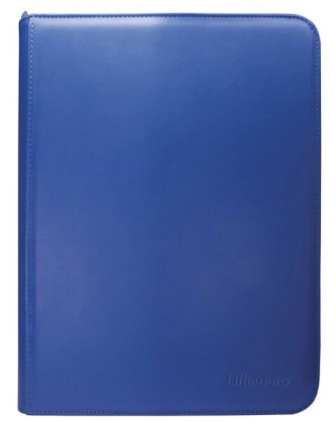 Ultra Pro Fermuarli Binder Mavi 360 Kart Kapasiteli  - 1