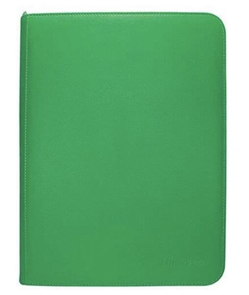 Ultra Pro Fermuarli Binder Yesil 360 Kart Kapasiteli  - 1
