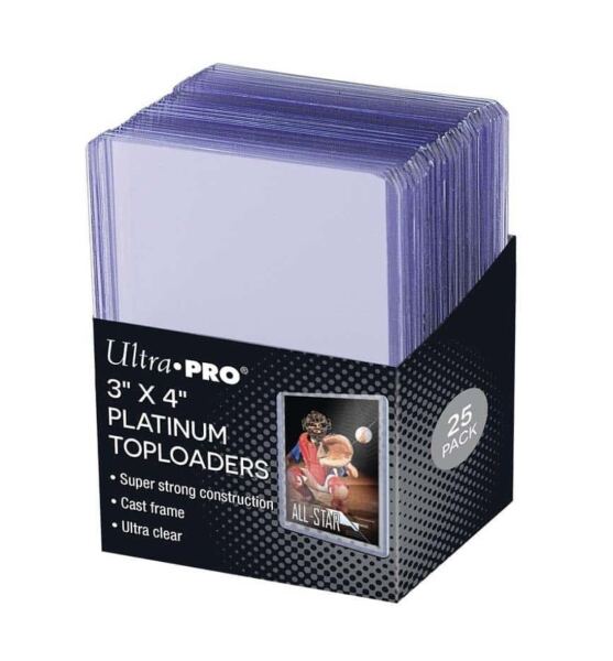 UltraPro Platinum TopLoaders - 1