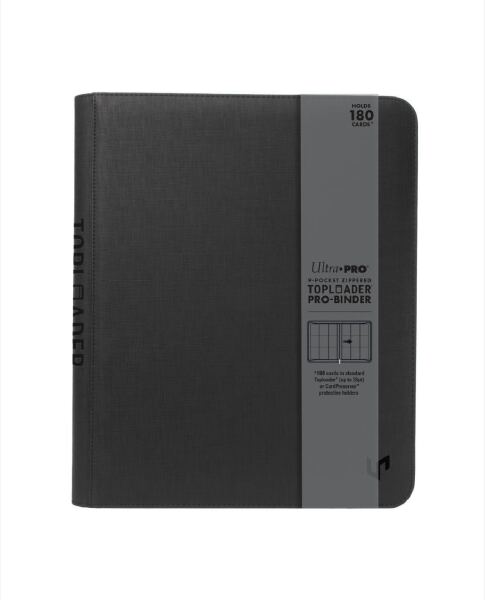 Ultra Pro Fermuarlı Premium Toploader Pro Binder 80 Kart Kapasiteli - 1