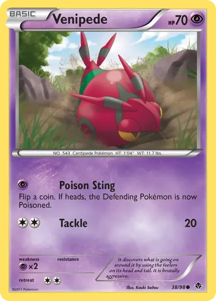 Venipede (Emerging Powers 38/98) - 1