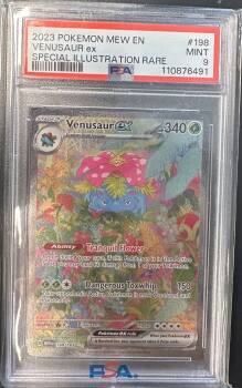Venusaur Ex (198/165) PSA 9