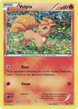 Vulpix (1/12) McDonald's Promos