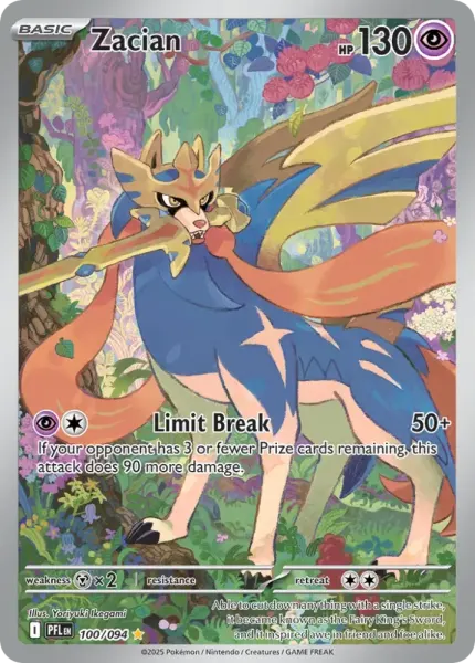 Zacian (Phantasmal Flames 100/094) - 1