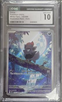Zorua (142/086) CGC 10